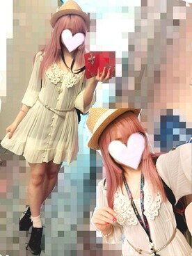 「SNIDEL（スナイデル）のアイテム（チュニック）」を使った、a.さん（レディース・159cm）の夏コーディネート