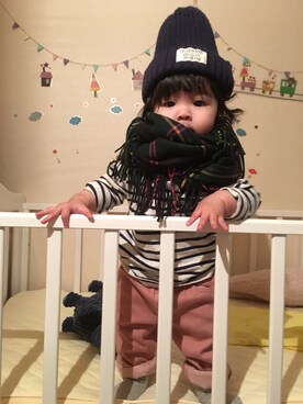 waka☺︎さん(キッズ・70cm)の秋コーディネート