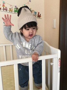 waka☺︎さん(キッズ・70cm)の秋コーディネート