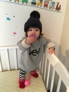 waka☺︎さん（キッズ・70cm）の冬コーディネート