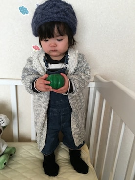 waka☺︎さん（キッズ・70cm）の冬コーディネート