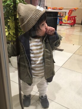 waka☺︎さん(キッズ・70cm)の春コーディネート