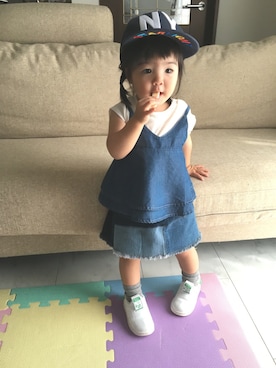 waka☺︎さん(キッズ・70cm)の秋コーディネート