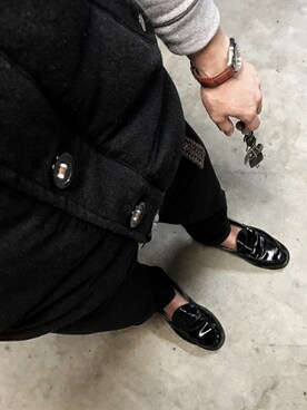 「EDIFICE（エディフィス）のアイテム（その他シューズ）」を使った、Yūki.さん（メンズ・168cm）の秋コーディネート
