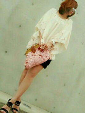 「Language（ランゲージ）のアイテム（トップス）」を使った、 piko  さん（レディース・162cm）の春コーディネート