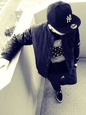 ニューエラ キャップ のメンズ人気ファッションコーディネート Wear