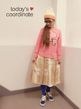 ohanaさん（レディース・161cm）の冬コーディネート