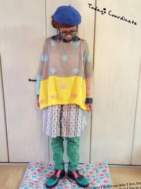 ohanaさん（レディース・161cm）の冬コーディネート