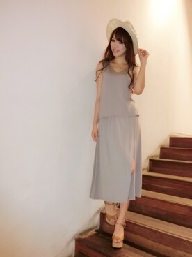 MASAEさん（レディース・168cm）の夏コーディネート