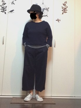 hanaさん（レディース・154cm）の秋コーディネート