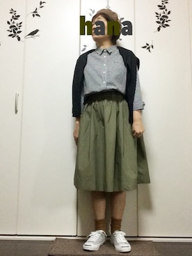 hanaさん（レディース・154cm）の春コーディネート