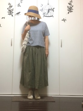 hanaさん（レディース・154cm）の夏コーディネート