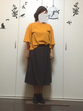 hanaさん（レディース・154cm）の秋コーディネート