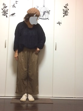 hanaさん（レディース・154cm）の秋コーディネート