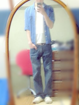 cream genmaiさん（メンズ・180cm）の春コーディネート