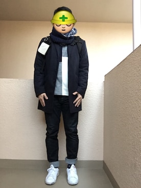 Ren Saitoさん（メンズ・168cm）の冬コーディネート