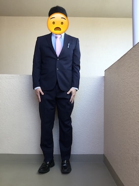 「ダニエルウェリントン」｜「アイテム（セットアップ）」を使った、Ren Saitoさん（メンズ・168cm）の春コーディネート