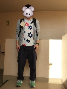 Ren Saitoさん（メンズ・168cm）の春コーディネート