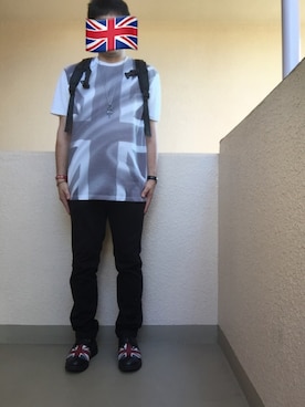 「Utility（ユーティリティー）のアイテム（アクセサリー）」を使った、Ren Saitoさん（メンズ・168cm）の夏コーディネート