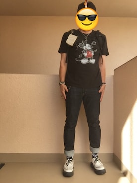 「ジョージコックス」｜「アイテム（アクセサリー）」を使った、Ren Saitoさん（メンズ・168cm）の夏コーディネート
