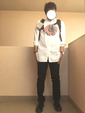 「Utility（ユーティリティー）のアイテム」を使った、Ren Saitoさん（メンズ・168cm）の秋コーディネート