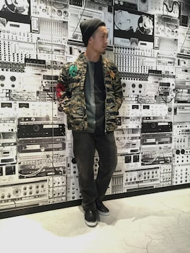 DIESEL KOHEYさん（メンズ・172cm）の秋コーディネート