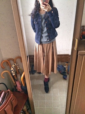 natsukiさん（レディース・154cm）の冬コーディネート