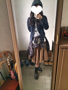 natsukiさん（レディース・154cm）の春コーディネート