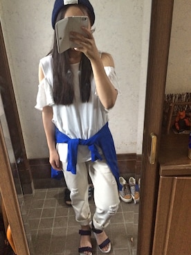 natsukiさん（レディース・154cm）の夏コーディネート