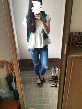 natsukiさん（レディース・154cm）の夏コーディネート