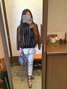 natsukiさん（レディース・154cm）の秋コーディネート