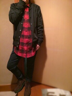 笑さん(メンズ・159cm)の春コーディネート