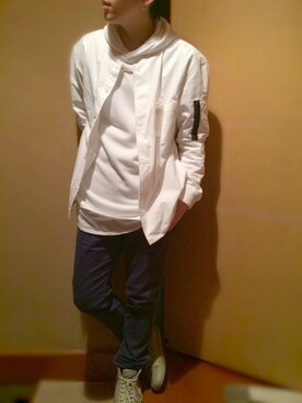 笑さん（メンズ・159cm）の春コーディネート