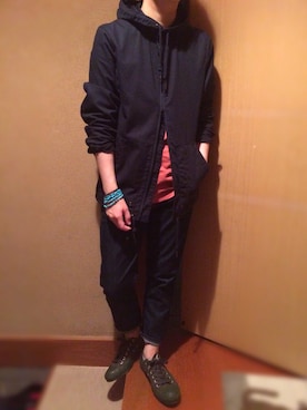 笑さん(メンズ・159cm)の春コーディネート