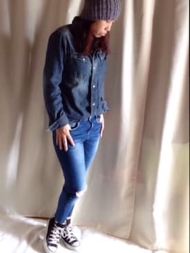 hanaさん（レディース・156cm）の秋コーディネート