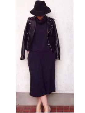 hanaさん（レディース・156cm）の冬コーディネート