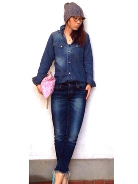 hanaさん（レディース・156cm）の春コーディネート