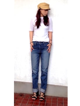 hanaさん（レディース・156cm）の夏コーディネート