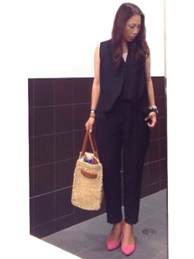 hanaさん（レディース・156cm）の夏コーディネート