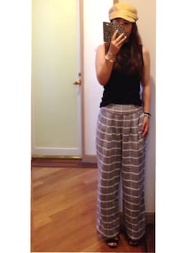 hanaさん（レディース・156cm）の夏コーディネート