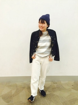 「セポ」｜「アイテム（ジャケット/アウター）」を使った、ERIOさん（レディース・154cm）の春コーディネート