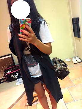 「D&G（ディーアンドジー）のアイテム（バッグ）」を使った、MIUさん（レディース・153cm）の秋コーディネート