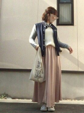 namiheyさん（レディース・158cm）の春コーディネート