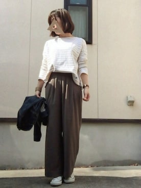 namiheyさん（レディース・158cm）の春コーディネート