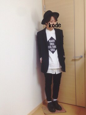 kodeさん（メンズ・167cm）の春コーディネート