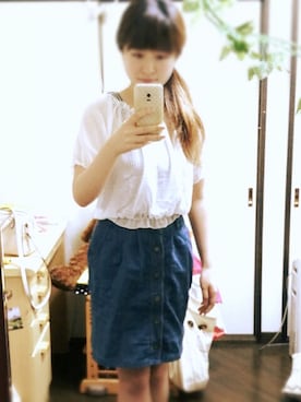 亜矢さん（レディース・162cm）の夏コーディネート