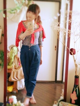 亜矢さん(レディース・162cm)の秋コーディネート