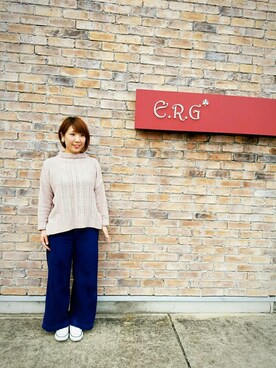 みきちゃんさん（レディース・160cm）の秋コーディネート