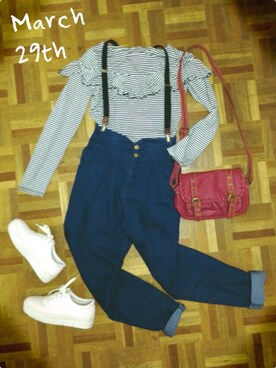 coume *さん（レディース・160cm）の春コーディネート