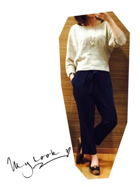 coume *さん（レディース・160cm）の秋コーディネート